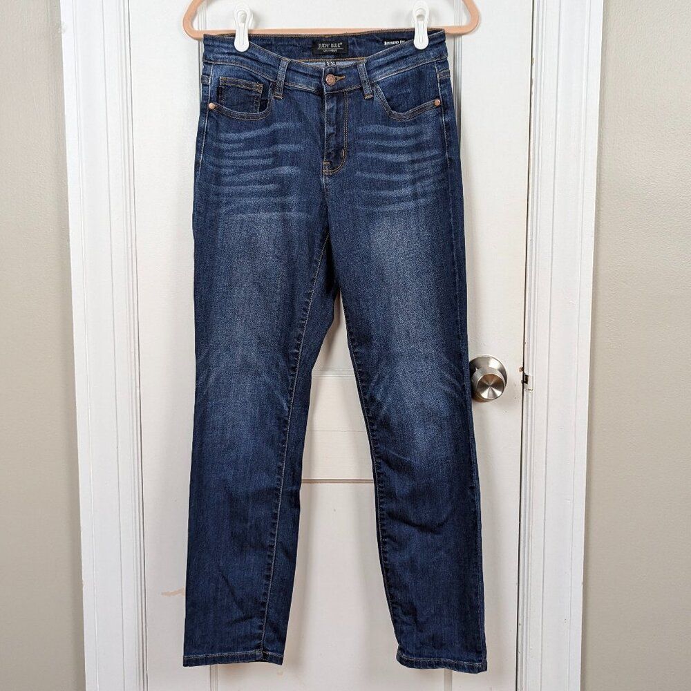 Judy Blue Dark Wash Boyfriend Jeans